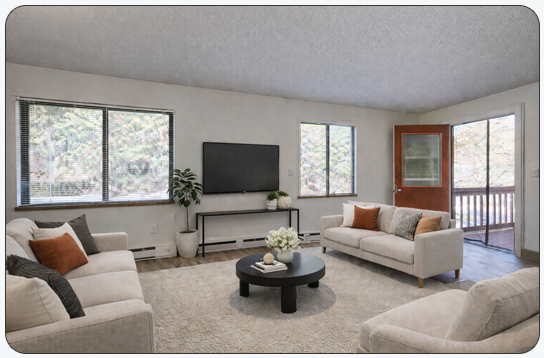 Woodland Apartments - Coventry RI: Features and Amenities - Spacious Living Area